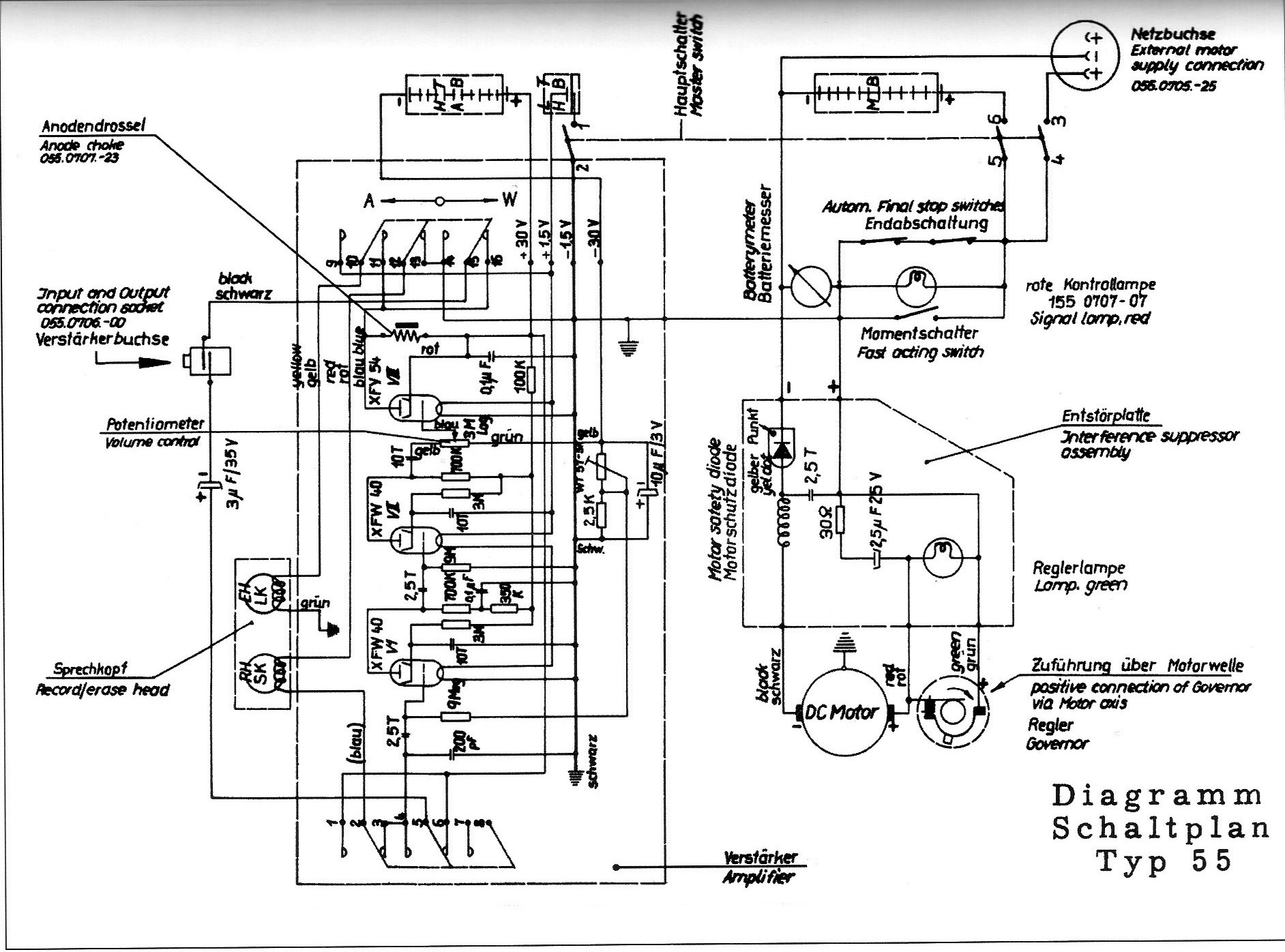 Minifon P55 wire recorder , pocket size of mid 1950s Electronics Forums